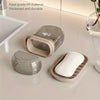 Portable Bar Soap Holder with Drain – Quick Dry Design for Gym & Travel